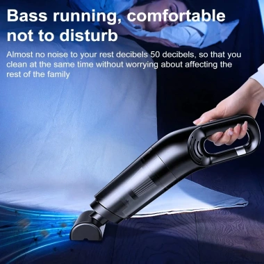 Máy hút bụi cầm tay không dây 20.000PA 120W dùng cho ô tô, giường nệm - 235k 7 Máy hút bụi cầm tay không dây 20.000PA 120W dùng cho ô tô, giường nệm - 235k 7