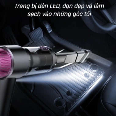 Máy hút bụi cầm tay không dây BRUSI 8 đầu - Giường đệm, sofa, lông thú, ô tô - 650.000₫ 4