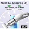 Máy Hút Bụi Cầm Tay Không Dây HOKU 25.000Pa – Nhỏ Gọn, Hút Sạch Giường Ô Tô Sofa MHB01 4
