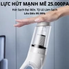 Máy Hút Bụi Cầm Tay Không Dây HOKU 25.000Pa – Nhỏ Gọn, Hút Sạch Giường Ô Tô Sofa MHB01 5