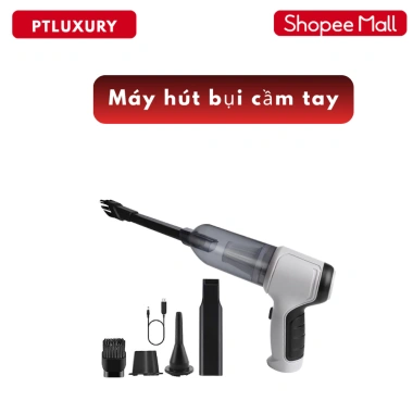Máy hút bụi cầm tay không dây Nhật Bản 8 đầu cực mạnh, pin trâu siêu bền - PTLUXURY