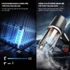 Máy hút bụi cầm tay không dây pin 6.000mAh, sạch ô tô, ga giường - Giá 279.000₫ 4
