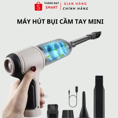 Máy Hút Bụi Cầm Tay Không Dây Tamashio 3in1 120W 9.000PA Hút Thổi Ô Tô 199k