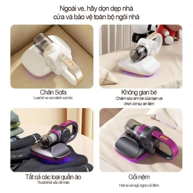 Máy Hút Bụi Cầm Tay Không Dây - Thiết Kế Nhẹ Nhàng, Hút Sạch Mọi Bụi Nhỏ Lớn, Giá Ưu Đãi 560.000₫ 2 Máy Hút Bụi Cầm Tay Không Dây - Thiết Kế Nhẹ Nhàng, Hút Sạch Mọi Bụi Nhỏ Lớn, Giá Ưu Đãi 560.000₫ 2