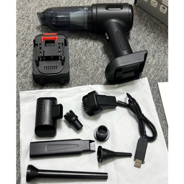 Máy hút bụi cầm tay MD16 Mini đa năng không dây, thổi hút mạnh - Giá 315.000₫ 6