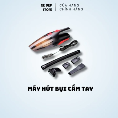 Máy Hút Bụi Cầm Tay Mini 120W Siêu Mạnh cho Gia Đình & Ô Tô - Bảo Hành 1 Năm - Giá 180.000₫