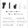 Máy hút bụi cầm tay mini 2 pin - Nhẹ, hút bụi xe và khe cửa, 75.000 VND 2