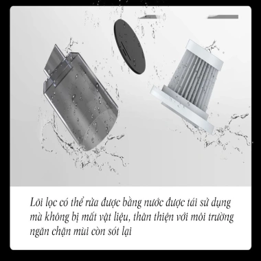 Máy hút bụi cầm tay mini 2 pin - Nhẹ, hút bụi xe và khe cửa, 75.000 VND