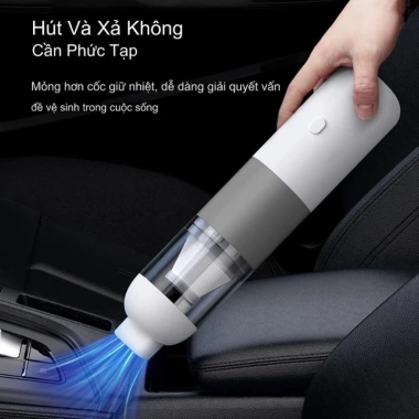 Máy hút bụi cầm tay mini 3Life V01 4.000Pa không dây, sạc Type-C, nhẹ bền 288.000 VND