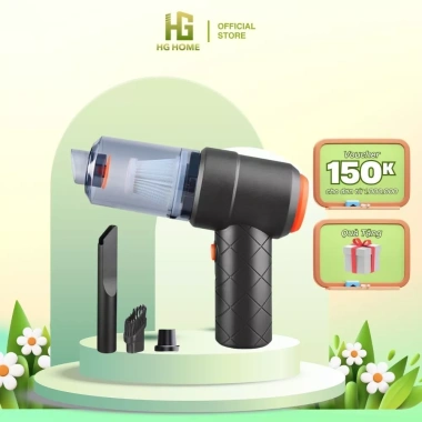 Máy hút bụi cầm tay mini HGHOME không dây, lực hút 6.000MPA, pin sạc tiện lợi, giá chỉ 70.000₫ - hàng cao cấp