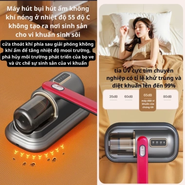 Máy hút bụi cầm tay mini không dây 2.024 - Lực hút 10.000PA, công suất cao, đa năng cho giường, sofa, quần áo - 699.000₫ 3 Máy hút bụi cầm tay mini không dây 2.024 - Lực hút 10.000PA, công suất cao, đa năng cho giường, sofa, quần áo - 699.000₫ 3