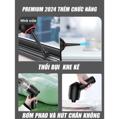 Máy hút bụi cầm tay mini không dây 25.000Pa, đa năng ô tô, bảo hành 12 tháng - Giá chỉ 339.000₫ 5 Máy hút bụi cầm tay mini không dây 25.000Pa, đa năng ô tô, bảo hành 12 tháng - Giá chỉ 339.000₫ 5