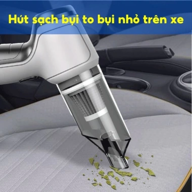 Máy Hút Bụi Cầm Tay Mini Không Dây 6 Đầu Hút TAMASHIO Nhật Bản - Nhẹ Cho Ô Tô