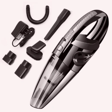 Máy hút bụi cầm tay mini không dây, công suất lớn, lực hút mạnh, pin sạc đa đầu - Giá 450.000₫
