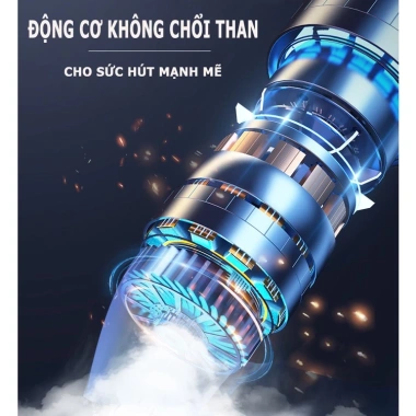 Máy Hút Bụi Cầm Tay Mini Không Dây MKS053 - Sạc Điện, Đánh Bay Bụi Ô Tô, Ga, Giường, Chăn - Giá chỉ 179.950 VND