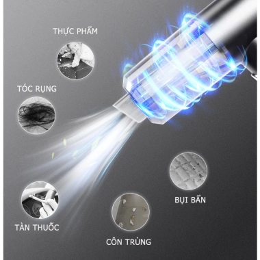Máy Hút Bụi Cầm Tay Mini Không Dây MKS053 - Sạc Điện, Đánh Bay Bụi Ô Tô, Ga, Giường, Chăn - Giá chỉ 179.950 VND 6 Máy Hút Bụi Cầm Tay Mini Không Dây MKS053 - Sạc Điện, Đánh Bay Bụi Ô Tô, Ga, Giường, Chăn - Giá chỉ 179.950 VND 6