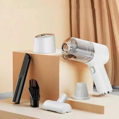 Máy hút bụi cầm tay mini không dây SHANEN – Lực hút 12.000 Pa, giảm giá 389.000₫