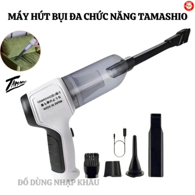 Máy hút bụi cầm tay mini không dây TAMASHIO Japan - Giá 185.000₫, chất lượng Nhật
