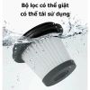 Máy hút bụi cầm tay mini USB cho ô tô, giường đệm, nhỏ gọn, sạc nhanh - 59k 7
