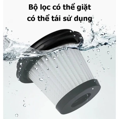 Máy hút bụi cầm tay mini USB cho ô tô, giường đệm, nhỏ gọn, sạc nhanh - 59k 7