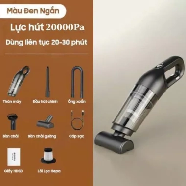 Máy hút bụi cầm tay MISUMA không dây 20.000Pa - Siêu mạnh cho sàn, ô tô, giường, chỉ 420.000₫ 8 Máy hút bụi cầm tay MISUMA không dây 20.000Pa - Siêu mạnh cho sàn, ô tô, giường, chỉ 420.000₫ 8
