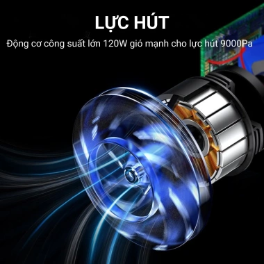 Máy hút bụi cầm tay NHATPHONG không dây, cho ô tô, nhà ở, sàn, sạc pin nhanh