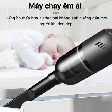 Máy hút bụi cầm tay NHATPHONG không dây, cho ô tô, nhà ở, sàn, sạc pin nhanh