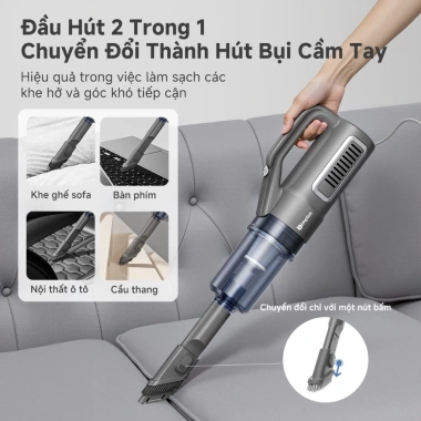 Máy Hút Bụi Cầm Tay Simplus 17.000Pa XCQH008 - Lực Hút Mạnh, Bảo Hành 1 Năm, 529.000₫ 4