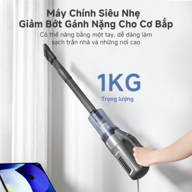 Máy Hút Bụi Cầm Tay Simplus 17.000Pa XCQH008 - Lực Hút Mạnh, Bảo Hành 1 Năm, 529.000₫ 5