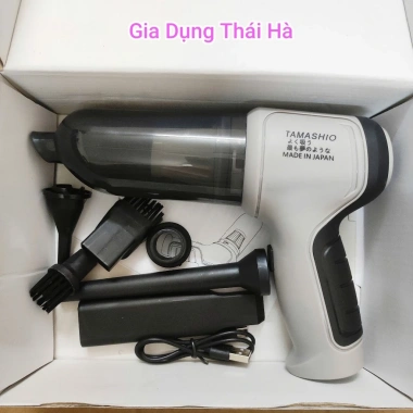 Máy hút bụi cầm tay TAMASHIO không dây 7 đầu hút Nhật Bản dọn dẹp ngóc ngách