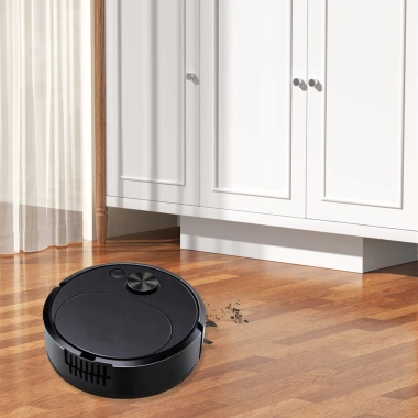 Máy hút bụi Cây lau nhà tự động 3 trong 1 - Tiếng ồn thấp, sạc lại, robot quét thông minh, loại vết bẩn tóc - 164.888₫