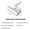 Máy hút bụi ga giường nệm mini cầm tay UV khử khuẩn, hút ẩm, bảo hành 12 tháng HB2 - Giá 129.000 VND 2