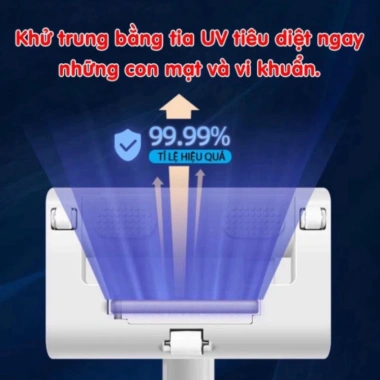 Máy hút bụi ga giường nệm mini cầm tay UV khử khuẩn, hút ẩm, bảo hành 12 tháng HB2 - Giá 129.000 VND 7 Máy hút bụi ga giường nệm mini cầm tay UV khử khuẩn, hút ẩm, bảo hành 12 tháng HB2 - Giá 129.000 VND 7