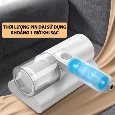Máy Hút Bụi Giường Nệm Mini Công Suất Lớn Diệt Khuẩn Tia UV - Giá 130.000₫ 4 Máy Hút Bụi Giường Nệm Mini Công Suất Lớn Diệt Khuẩn Tia UV - Giá 130.000₫ 4
