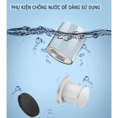 Máy Hút Bụi Giường Nệm Mini Tia UV Khử Khuẩn Đa Năng MKS055 - Giá 176.900đ 4