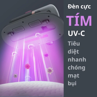Máy Hút Bụi Giường Nệm Nontaus 12.000Pa UV Diệt Khuẩn - Giá 400.000