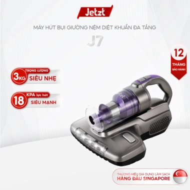 Máy hút bụi JETZT J7 - Đánh bay bụi giường nệm, diệt khuẩn UV, giá chỉ 990.000đ
