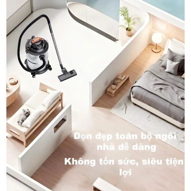 Máy hút bụi khô ướt đa năng, công suất lớn, giá 950k Siêu khuyến mãi, hút mạnh, loại bỏ mạt bụi