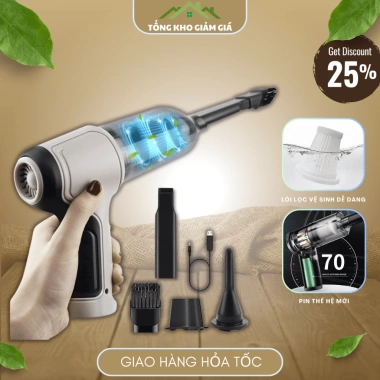 Máy hút bụi không dây 6 đầu TAMASHIO Nhật Bản - Oto mini 200.000