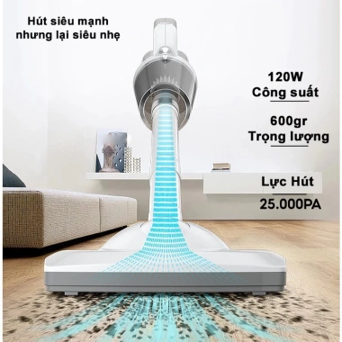 Máy hút bụi không dây cầm tay mini đa năng, thiết kế nhỏ gọn, 2 lõi lọc - Chỉ 349.000₫ 6 Máy hút bụi không dây cầm tay mini đa năng, thiết kế nhỏ gọn, 2 lõi lọc - Chỉ 349.000₫ 6