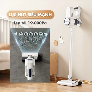 Máy hút bụi lau nhà cầm tay Rowanto RV02 2 trong 1, có dây, BH 12 tháng, chỉ 60.000₫