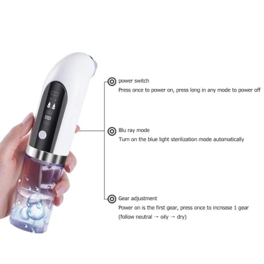 Máy hút bụi lỗ chân lông, tẩy mụn đầu đen USB – Sữa rửa mặt giảm mụn, chất lượng salon, giá 300.960₫