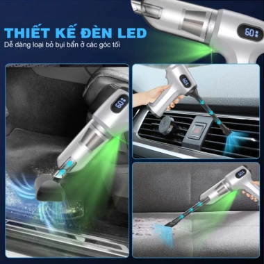 Máy hút bụi mini 2in1 thổi & hút 12.000Pa, đèn xanh báo bụi, pin sạc SMARTIX - Nhỏ gọn, giá 350.000 VND 5 Máy hút bụi mini 2in1 thổi & hút 12.000Pa, đèn xanh báo bụi, pin sạc SMARTIX - Nhỏ gọn, giá 350.000 VND 5