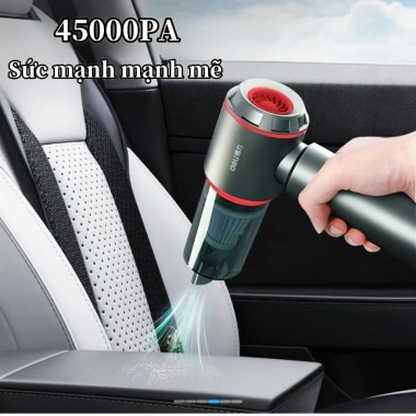 Máy Hút Bụi Mini Cầm Tay Deli Không Dây – Lực Hút Mạnh, Sạch Bàn Phím & Ô Tô 2