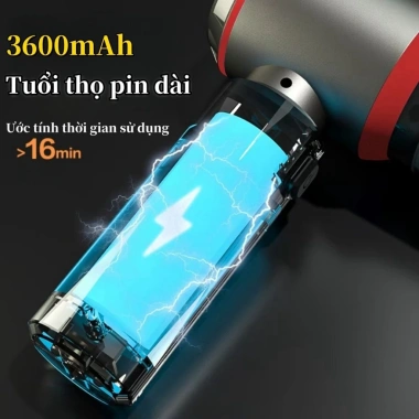 Máy Hút Bụi Mini Cầm Tay Deli Không Dây – Lực Hút Mạnh, Sạch Bàn Phím & Ô Tô 4