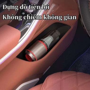 Máy Hút Bụi Mini Cầm Tay Deli Không Dây – Lực Hút Mạnh, Sạch Bàn Phím & Ô Tô 8