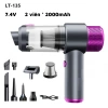 Máy hút bụi mini cầm tay không dây 6.000mPa, pin sạc mạnh, làm sạch ô tô - Giá 439.200₫ 4