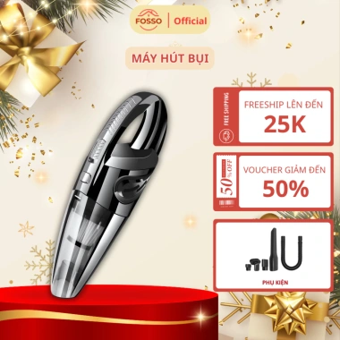 Máy hút bụi mini cầm tay không dây, công suất lớn, tiện lợi cho ô tô