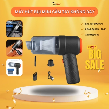 Máy Hút Bụi Mini Cầm Tay Không Dây, Sạc Điện Thông Minh - Giá Chỉ 90.000 VND 8 Máy Hút Bụi Mini Cầm Tay Không Dây, Sạc Điện Thông Minh - Giá Chỉ 90.000 VND 8