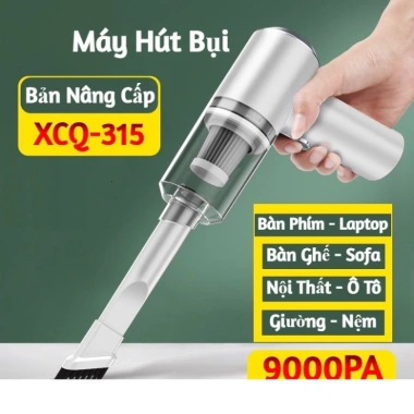 Máy Hút Bụi Mini Cầm Tay Không Dây Sạc Tích Điện – Nhỏ Gọn, Dùng Ô Tô, Giường Nệm, Giá 106.000₫